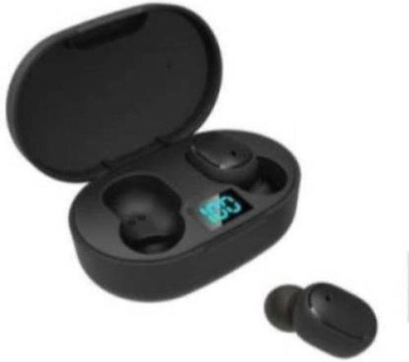 GUGGU TUK_471W_TWS T12 Wireless Earbuds Bluetooth Headset Bluetooth Headset  (Black, True Wireless)