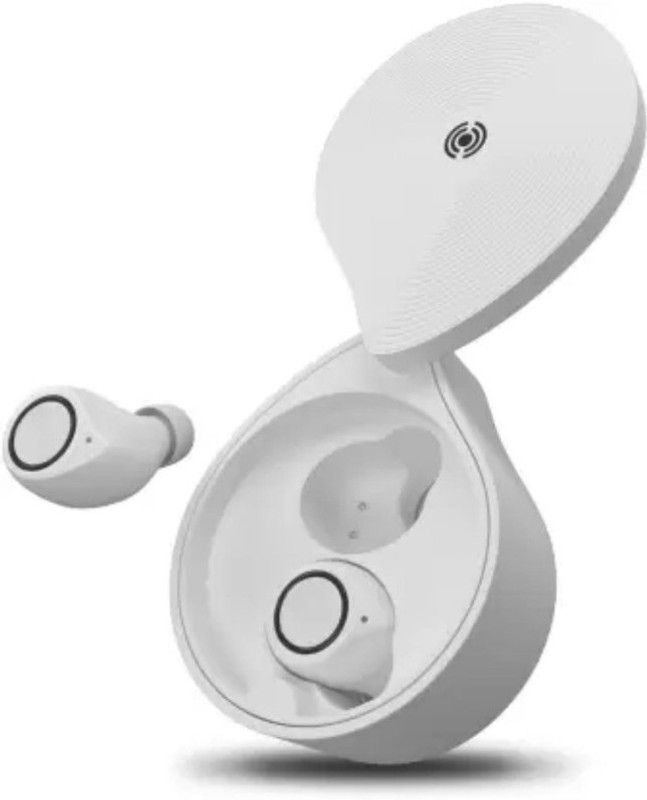 Rhobos Mini Earbuds with Magnetic Charging Case, 30 Hours Playtime, IPX5, Bluetooth Bluetooth Headset  (Black, True Wireless)