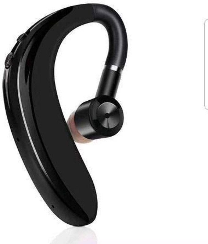 LOPAZ Single Wireless 18 Hours of Calling with 1Hour Charge with Mic Bluetooth Headset  (Black, In the Ear)