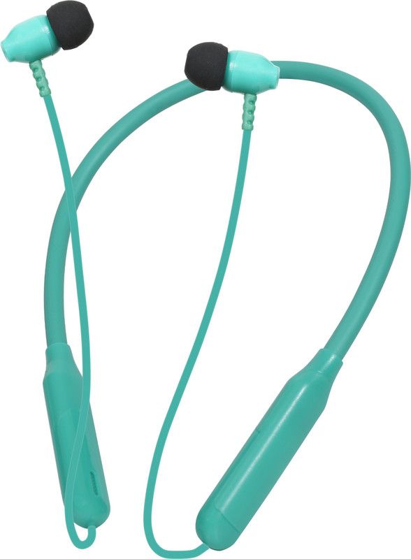 RZG 25 Hours Playtime High Bass Wireless Bluetooth Neckband Headset Bluetooth Headset  (Multicolor, True Wireless)