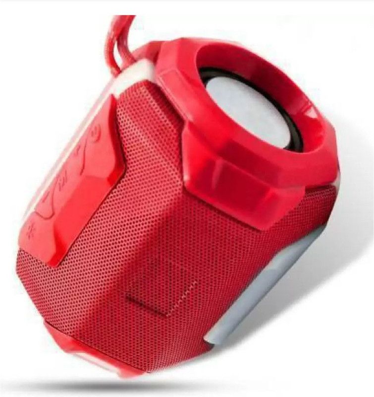 Megaloyalty Portable Wireless NB005 Splashproof Mega Sound Bluetooth Speaker 10 W Bluetooth Speaker  (Red, Stereo Channel)