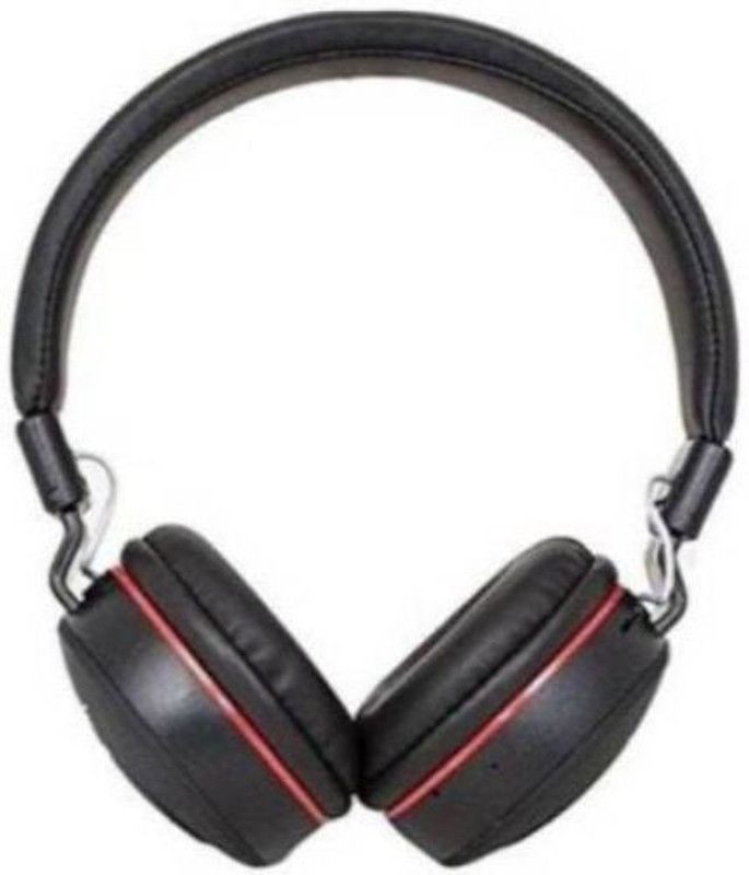 SYARA VLE_714B MS 771 Over the head Bluetooth Headset Bluetooth Headset  (Black, On the Ear)