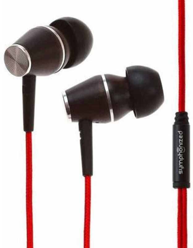 Symphonized Premium Genuine Bluetooth Headset  (Red, In the Ear)