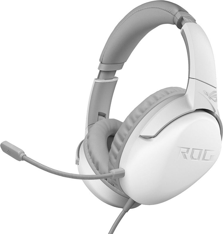 ASUS ROG Strix GO Core Wired Gaming Headset  (Moonlight White, On the Ear)