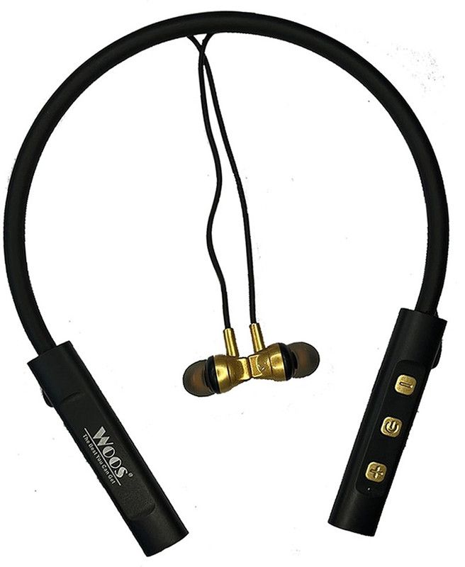 CIHROX STRONG BASS LOND BETTERY LONG BETTERY LIFE BLETOOTH NECKBAND Bluetooth Headset  (Gold, On the Ear)