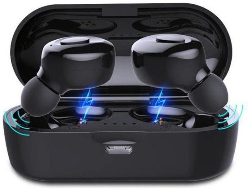 L31 Earbuds Bluetooth Headset  (Black, In the Ear)
