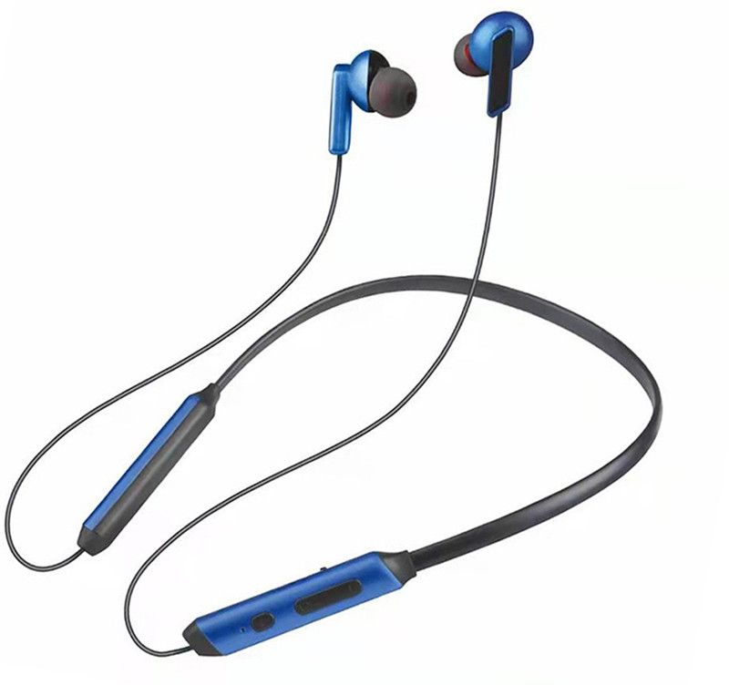Chaebol Earphones with 12-15 Hours Battery, Fast Charging , IPX5, Bluetooth V 5.0 Bluetooth Headset  (Blue, In the Ear)