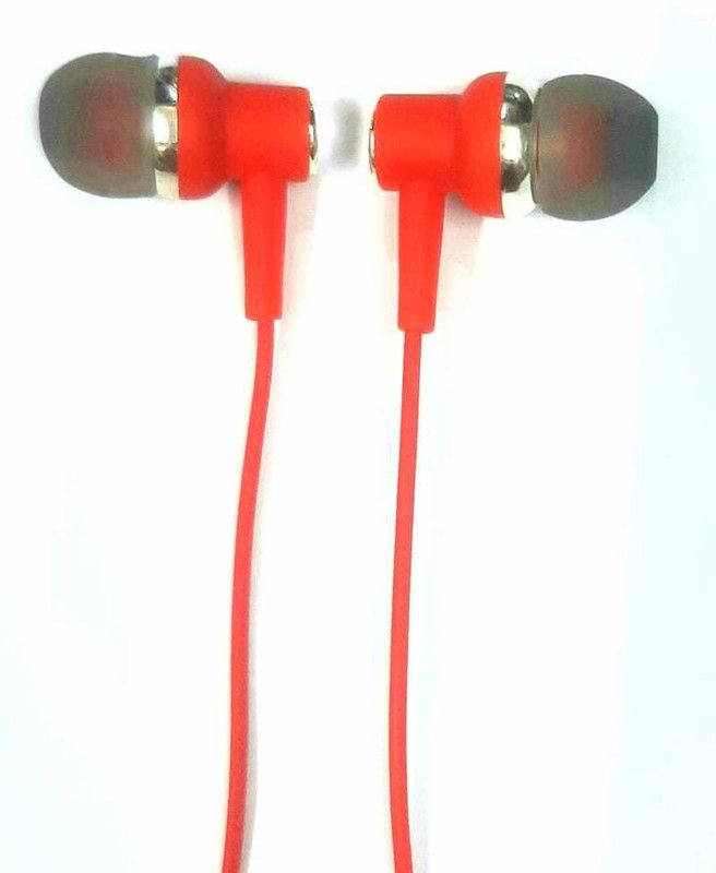 octane oc-315 red earphone Wired Headset  (Red, In the Ear)