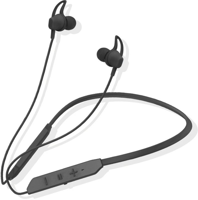 Zohlo Top Quality Wireless High Bass Edition Bluetooth Neckband for Gym, running Bluetooth Headset  (Color May Vary, In the Ear)