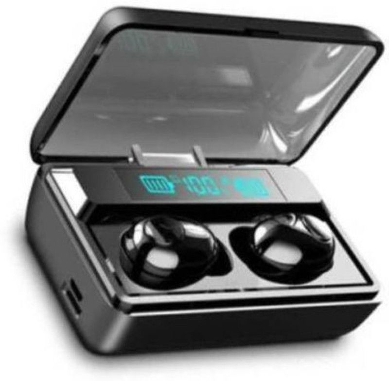 GUGGU KEI_558J TWS T8 Earbuds Bluetooth Bluetooth Bluetooth Headset  (Black, In the Ear)