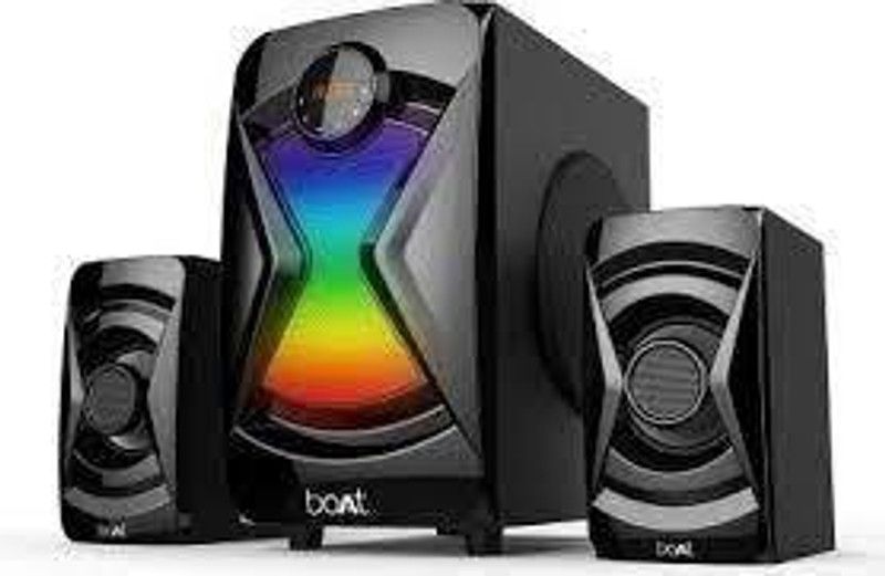 Mssaralaelectronics 1500 1200 W Bluetooth Home Audio Speaker  (BLACK, 2.1 Channel)