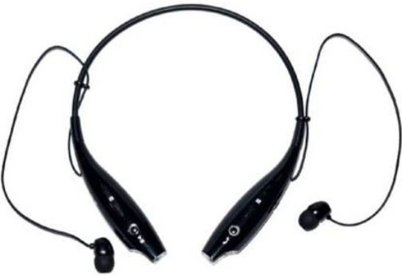 SYARA YJO_480Z HBS-730 Bluetooth Headset for all Smartphones without Mic Bluetooth without Mic Headset  (Black, In the Ear)