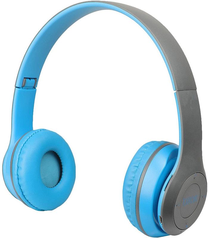 Wanzhow Headphone Comes with Long Battery Life with Mic, USB & Aux Cable Bluetooth Headset  (Multicolor, On the Ear)