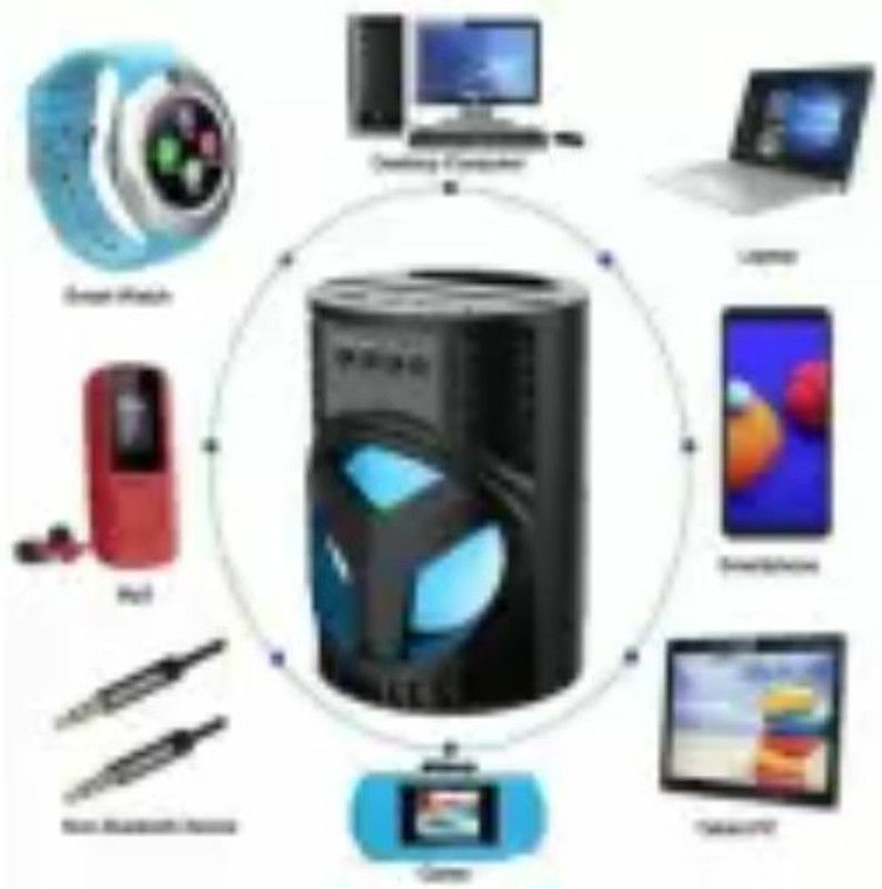 Clairbell ZHY_561K_LZ 4103||WS-03|| Karaoke Speaker With Mic compatiable With smartphones 15 W Bluetooth Tower Speaker  (Black, 4.1 Channel)