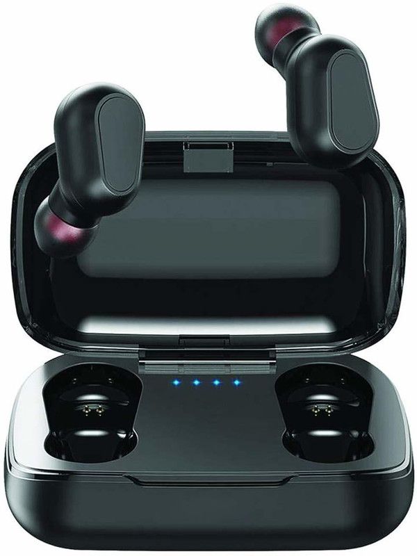 TUNIFI High-Quality Sound & Smart Bluetooth Headset  (Black, True Wireless)