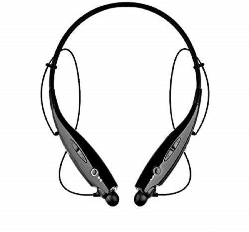FLYBEAT HBS-730 Sports Stereo Headphones Bluetooth Headset(black) Bluetooth Headset  (Black, In the Ear)