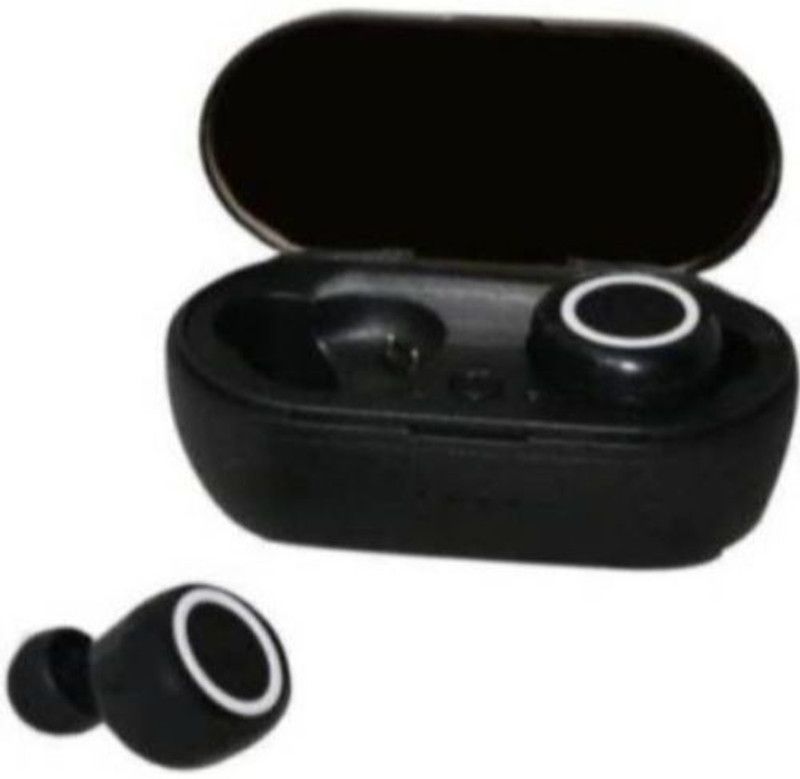 SYARA SAH_438L TWS 2 earpods Bluetooth Headset Bluetooth Headset  (Black, In the Ear)