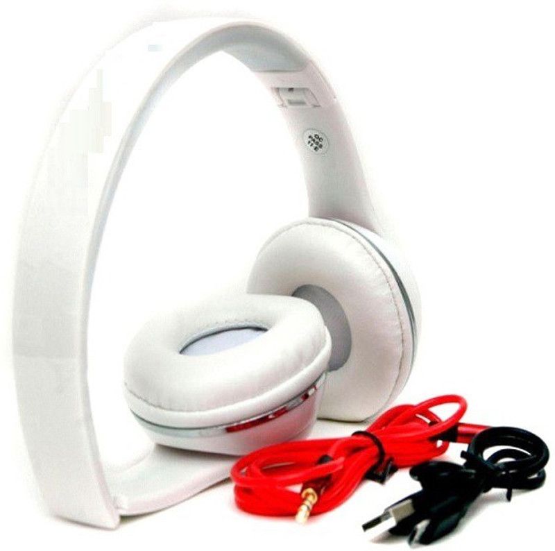 MAGIC SN-VMB-4-W02 Wired Headset  (White, On the Ear)