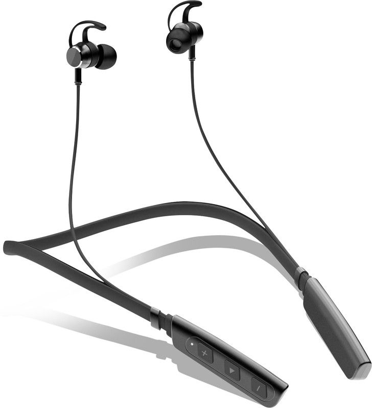 CIHYARD CH-271 Pull-Fire - 48 Hours Playtime Bluetooth Neckband (BLK8) Bluetooth Headset  (Black, In the Ear)