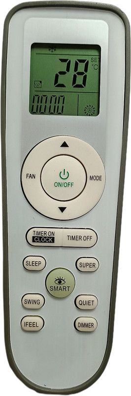 Upix SH-181VT AC Remote Compatible for Voltas AC (EXACTLY SAME REMOTE WILL ONLY WORK) Remote Controller  (White)