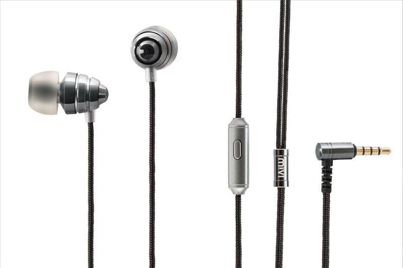Mivi Rock and Roll Wired Headset  (Black, In the Ear)
