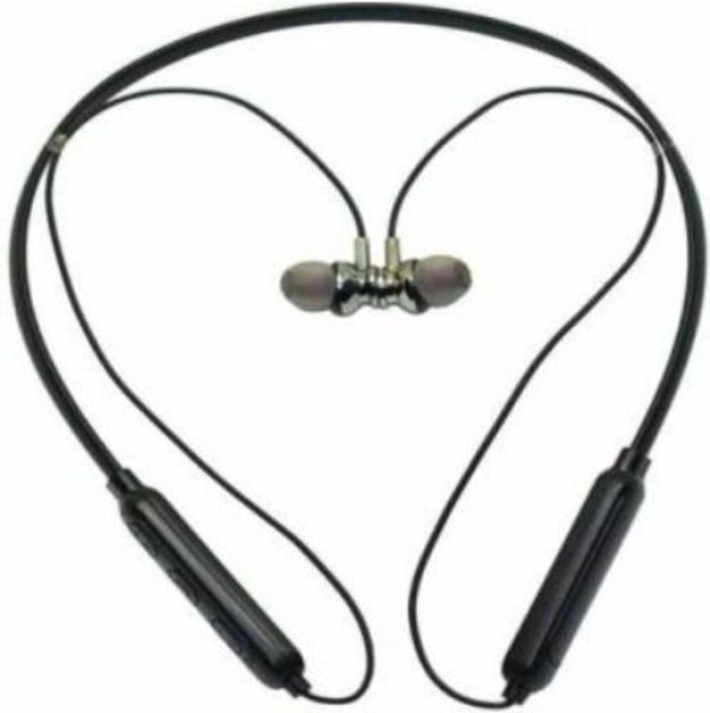 GUGGU VJJ_612E HP17 Neck Band bluetooth Bluetooth Bluetooth Headset  (Black, In the Ear)