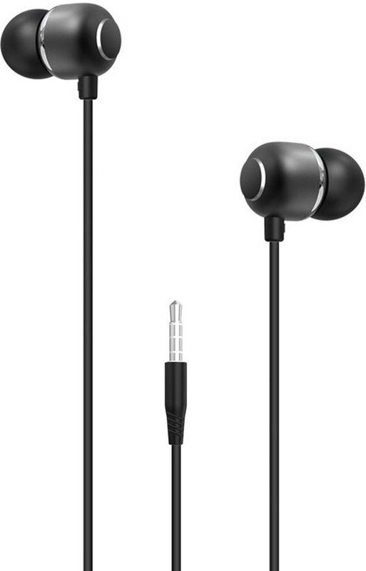 Helo Kuki EP 26 For Y21/Y33s/Y20 G/Y20/Y73s/Y20A/Y73 Wired Headset  (Black, In the Ear)