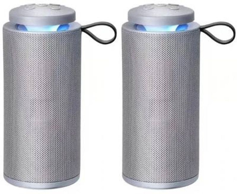 KMG STAR BT501_Grey Portable Wirless Speaker With 1200mAh Battery Pack of 2 10 W Bluetooth Speaker  (Grey, 5.1 Channel)