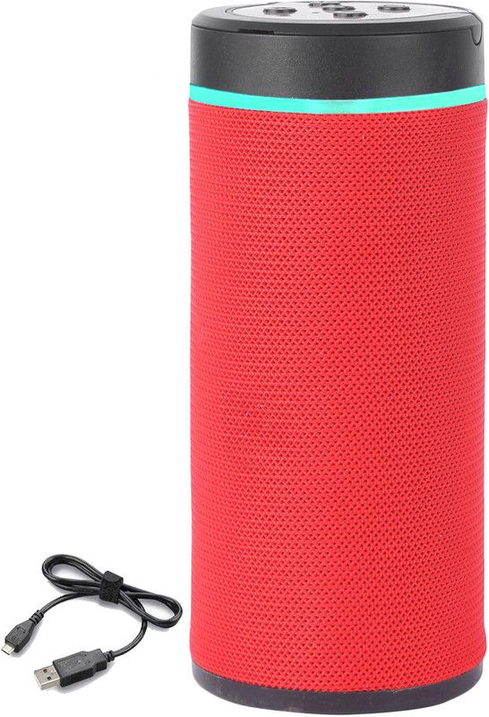 Megaloyalty NEW ARRIVAL KT-125 ULTRA DAYNMIC PORTABLE MALTIMEDA THUNDER BEAT SOUND MINI HOME THETER 10 W Bluetooth Speaker  (RED, Stereo Channel)