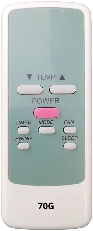 Upix SH-70G AC Remote Compatible for Godrej AC (EXACTLY SAME REMOTE WILL ONLY WORK) Remote Controller  (White)