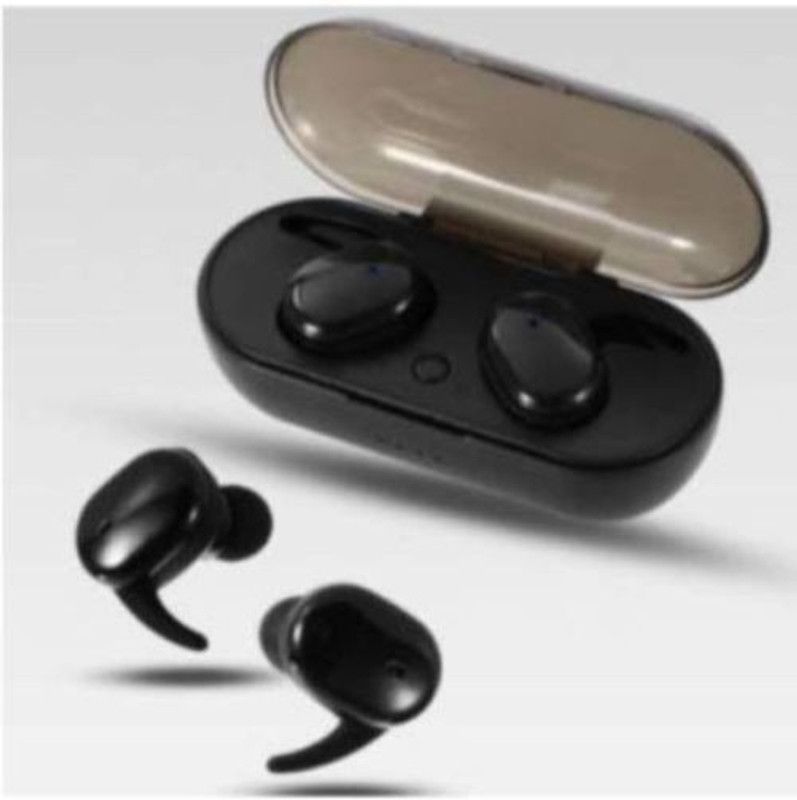 GUGGU FJK_606C TWS 4 Bluetooth for all Smartphones without Mic Bluetooth without Mic Headset  (Black, True Wireless)