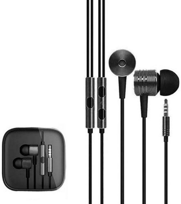 BEAT BUFF Geniune Metal Piston 9a/ 9c / 5A / Note9/ K30 Pro Wired Headset  (Black, In the Ear)