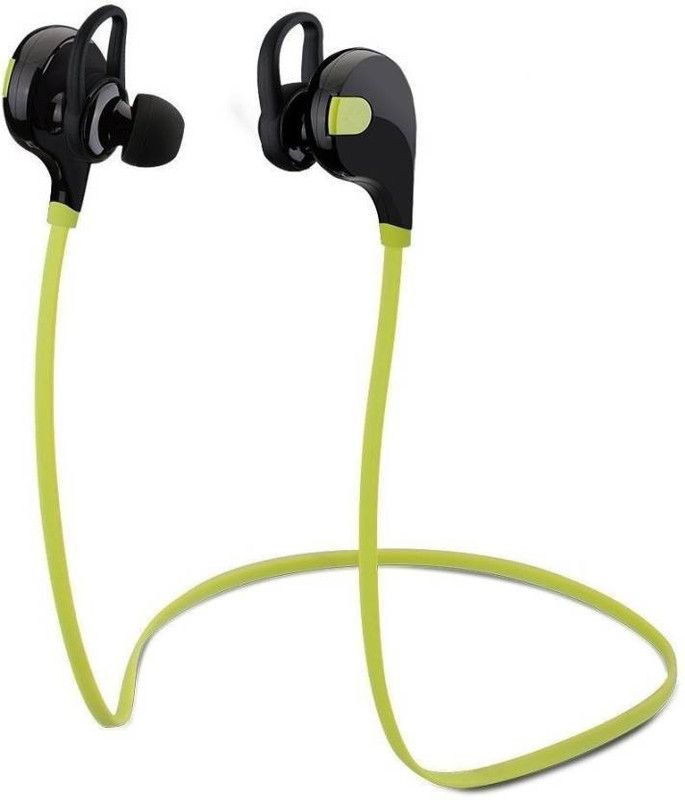 LaunchFort Genuine Hoght Quality Wireless Headphone Bluetooth Headset  (Green, In the Ear)