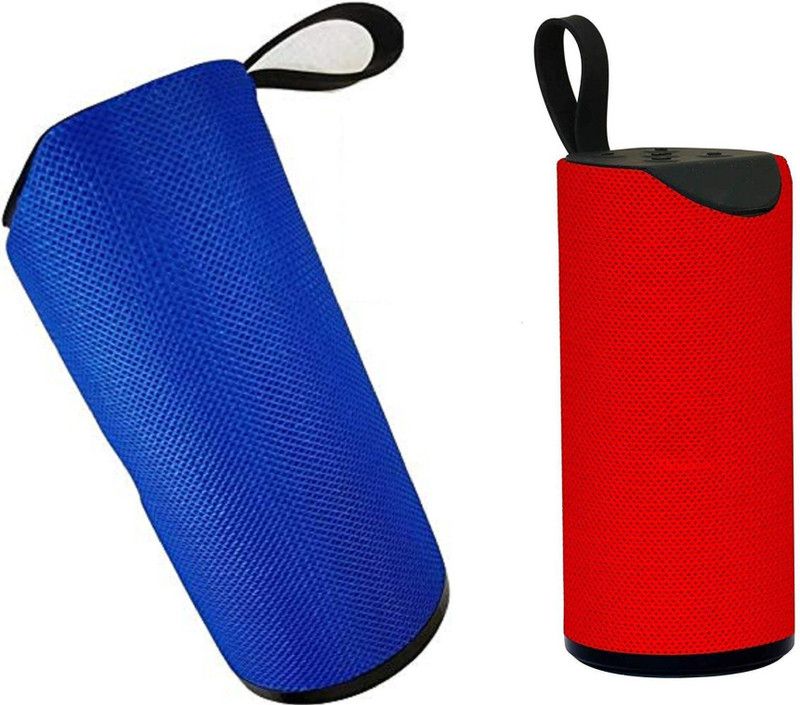 keeva bluetooth speaker with tf card and calling support 10 W Bluetooth Speaker  (BLUE,RED, Stereo Channel)