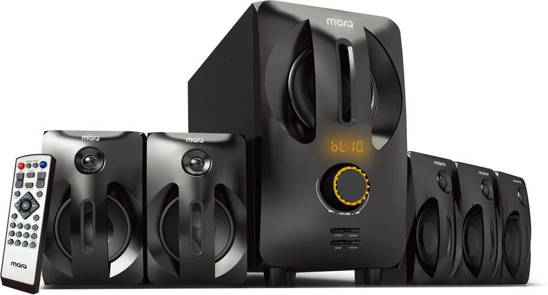 MarQ by Flipkart MA80W51 80 W Bluetooth Home Theatre  (Black, 5.1 Channel)