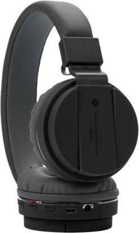 Hoatzin Over Head Premium Bluetooth Headphone Bluetooth Headset Bluetooth Headset  (True Black, On the Ear)