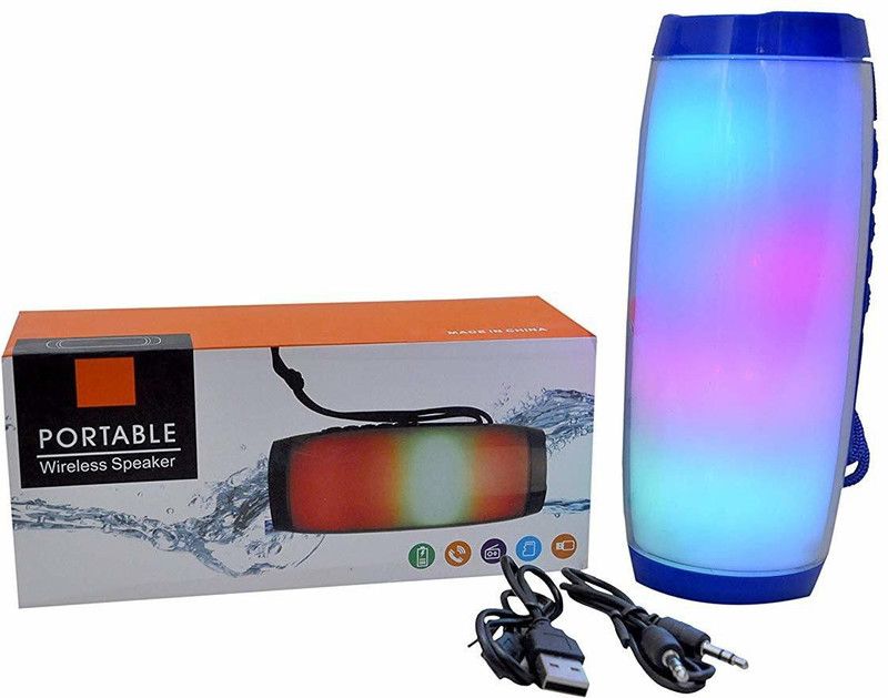 Buy Genuine TG-157 Portable Shockproof with Built-in Microphone USB, Aux Compatible 15 W Bluetooth Speaker  (Blue, Stereo Channel)