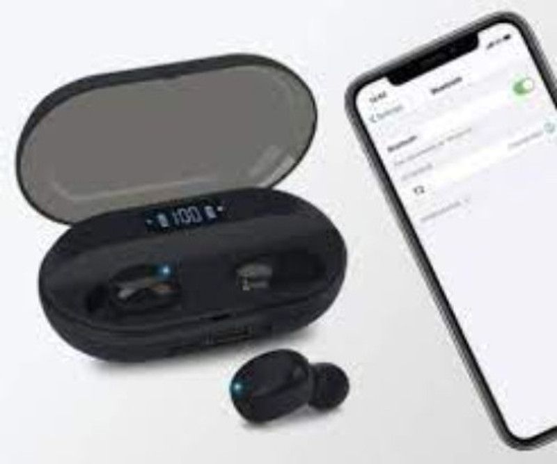 GUGGU UUJ_426H_TWS T2 Wireless Earbuds Bluetooth Headset Bluetooth Headset  (Black, True Wireless)