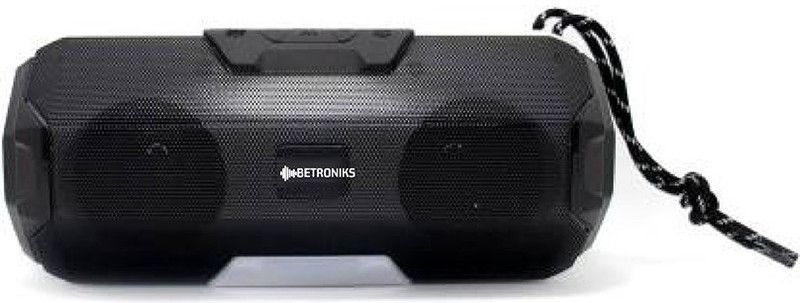 BETRONIKS Infinity Portable Bluetooth Speaker with RGB Light, 2100 mAh Battery and 10 Hours of Playback Wireless Speaker 10 W Bluetooth Speaker  (Black, Stereo Channel)
