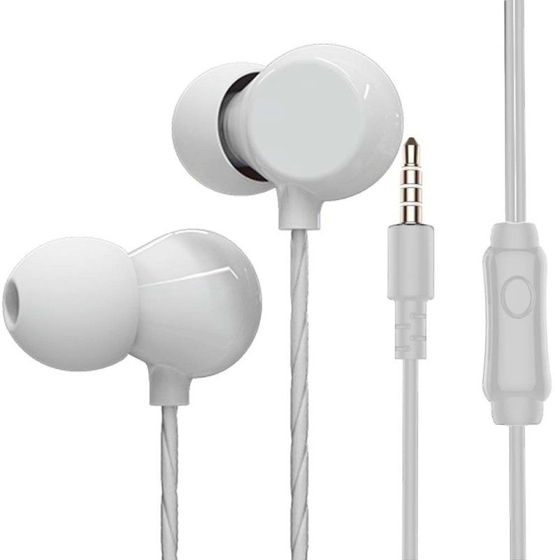 SMMeStore R50 in-Ear Hands-Free with Mic Wired Headset  (Multicolor, In the Ear)