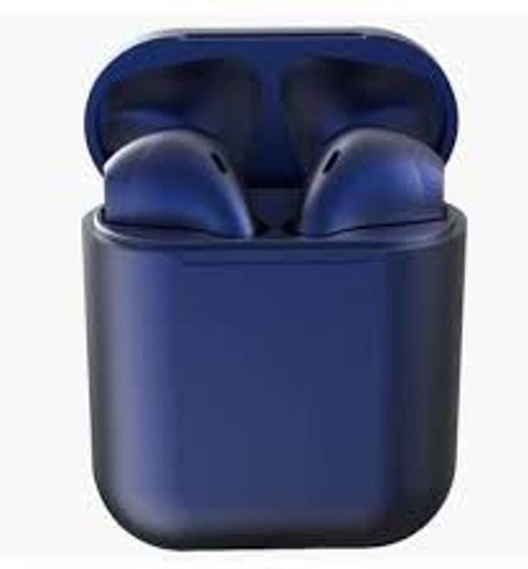 Widehaven In pods 12 Bluetooth Headset (Blue, True Wireless) Bluetooth Headset  (Blue, True Wireless)
