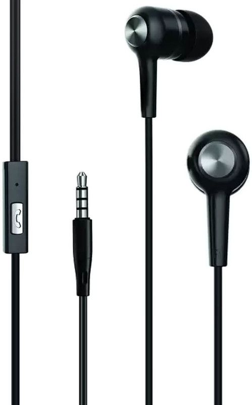 Helo Kuki ZE31 For 0PP0 F21 Pro/K10/F19 Pro+/F19 Pro/F17 Pro With Warranty Wired Headset  (Black, In the Ear)