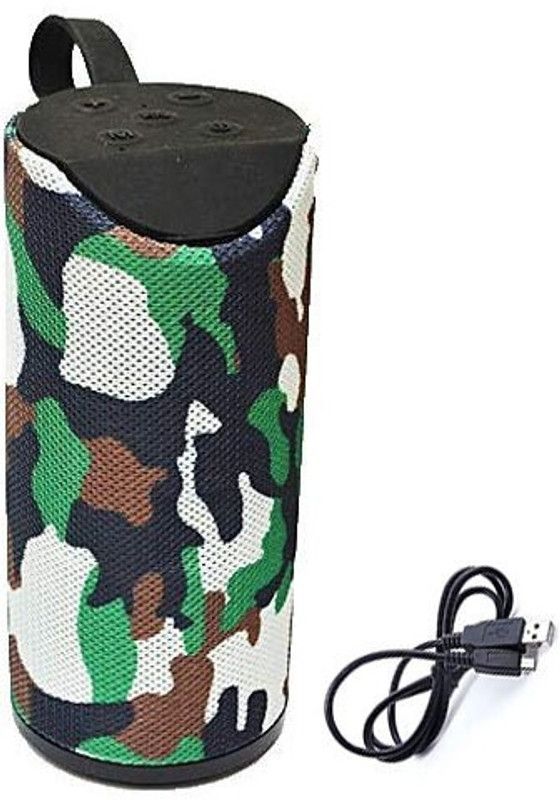 Megaloyalty NEW ARRIVAL TG-113 3D Dynamic Bass sound Water resistant wireless Multimedia All Mobile 10 W Bluetooth Speaker  (ARMY, Stereo Channel)