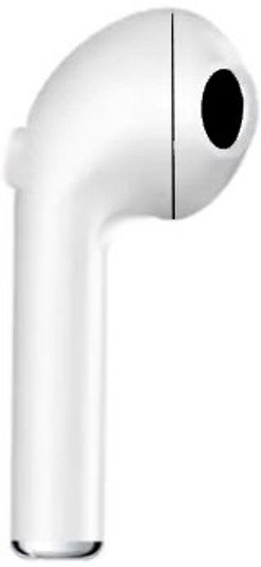 DELMOHUT Earphones Bluetooth Headset  (White, In the Ear)