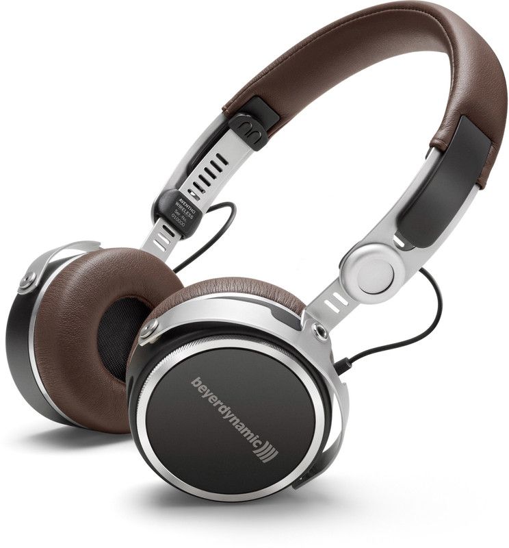 Beyerdynamic Aventho wireless Bluetooth Headset  (Brown, Silver, Black, On the Ear)