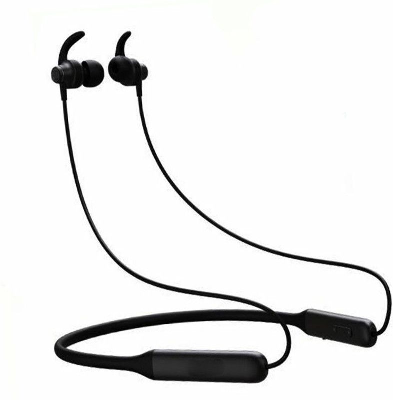 New hi-bass Wireless Bluetooth headphone Bluetooth Headset Bluetooth Headset  (Black, On the Ear)