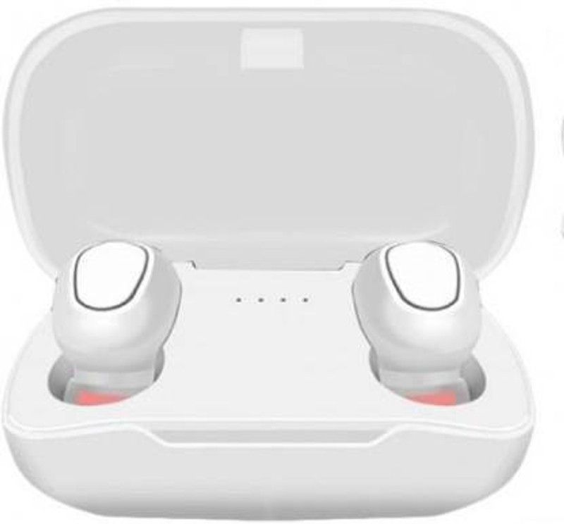 zofia TWS-L21 EARBUDS Bluetooth Headset  (White, True Wireless)
