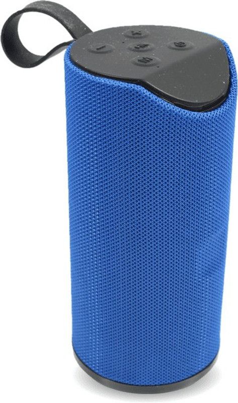 FD1 tg113 splashproof 5w high bass bluetooth speaker Bluetooth Speaker  (Blue, Stereo Channel)