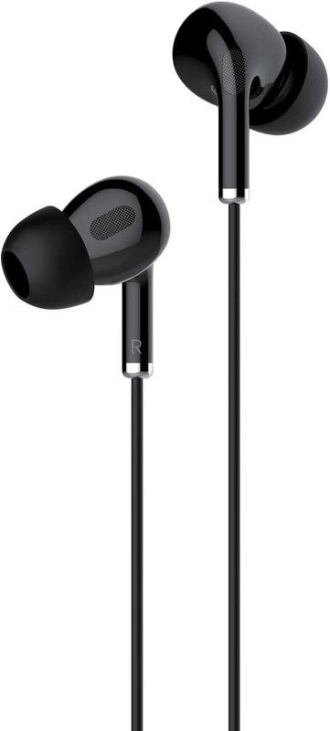 Helo Kuki HEATZ ZE30 Wired Headset  (Black, In the Ear)