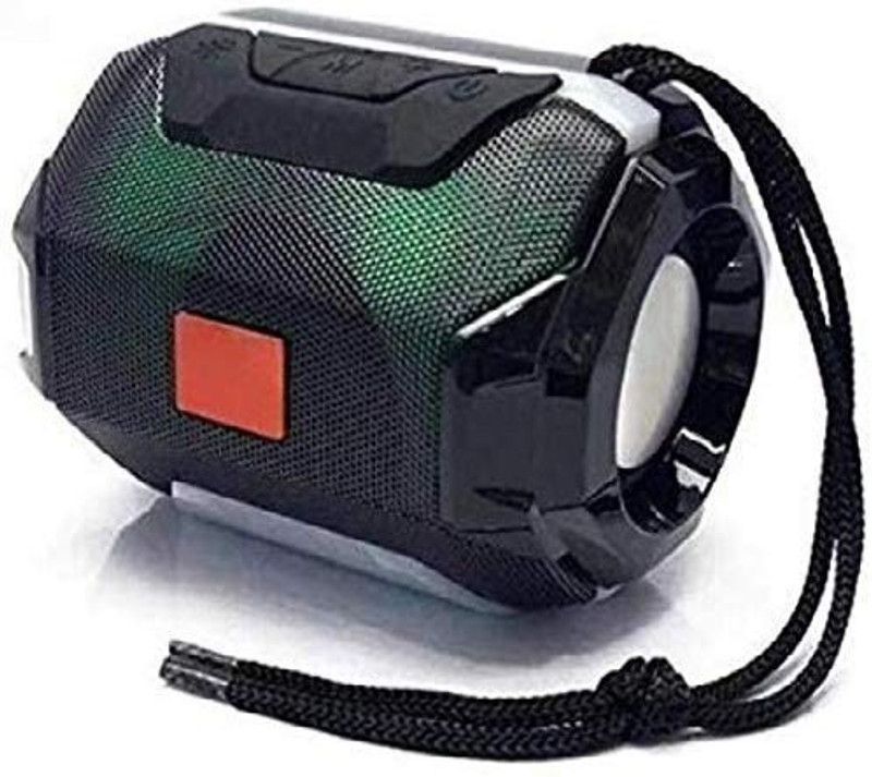 Wanzhow A005 Speaker Super Bass Splash-Proof Bluetooth Speaker with USB, TF Card and AUX Slot Easily Connect with All Bluetooth Enabled Devices, Compatible with All Android and IOS Smartphones 5 W Bluetooth Speaker  (Black, Stereo Channel)